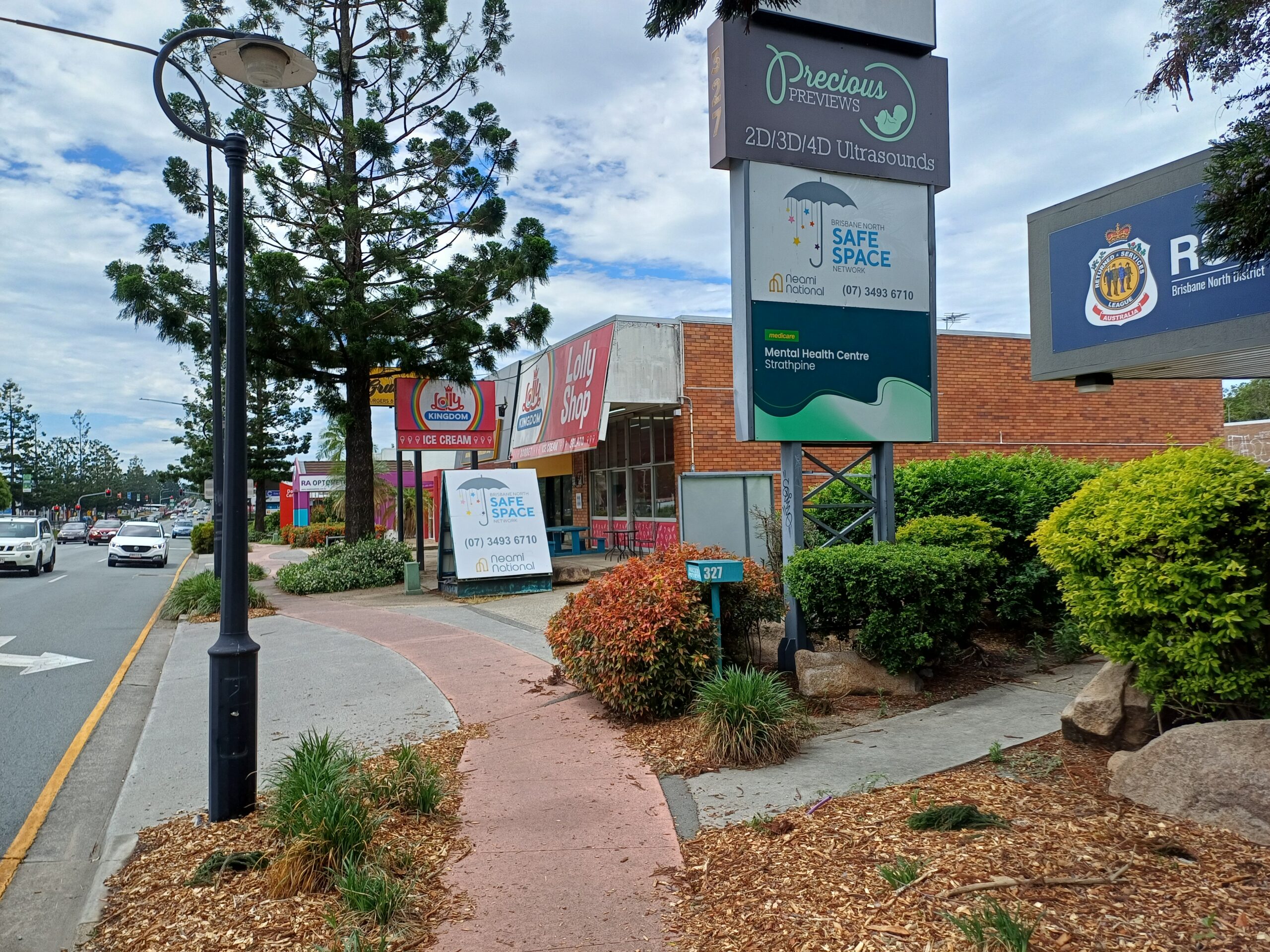 Strathpine Safe Space footpath
