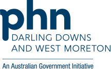 PHN Darling Downs and West Moreton - An Australian Government Initiative Logo