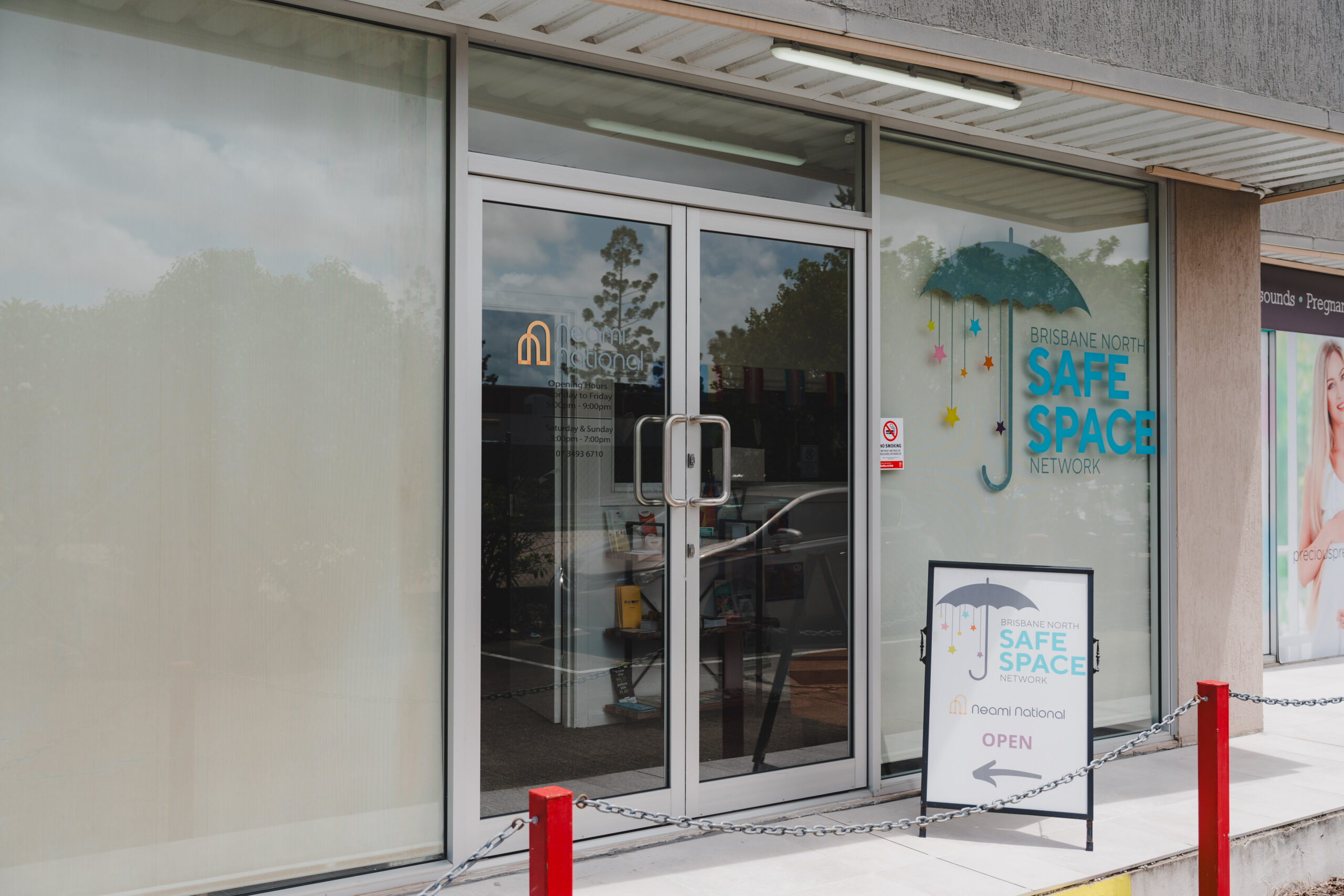 Safe Space Strathpine front entry