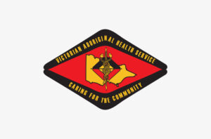 Victorian Aboriginal Health Service - Caring For The Community Logo