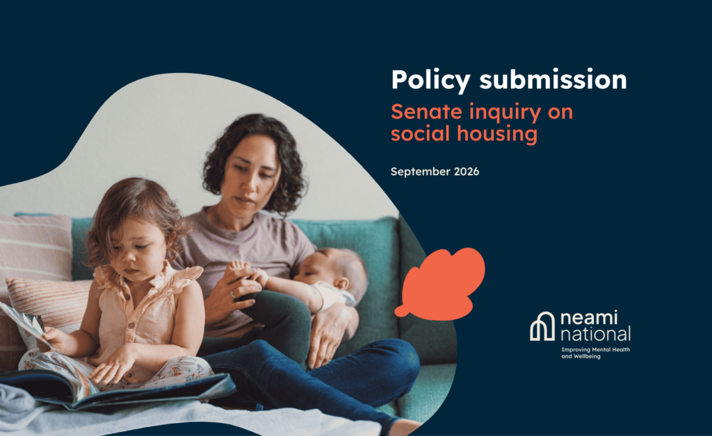 Policy submission. Senate inquiry on social housing. September 2026.